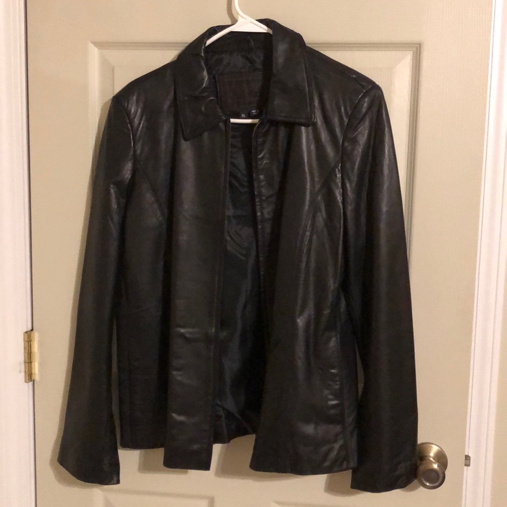 Dona Michi Leather Jacket, excellent condition, XL